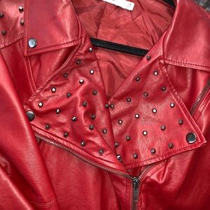 Leather jacket ( faux )